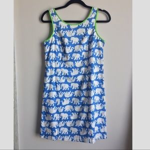 ✨Lilly Pulitzer Tusk in Sun Cathy Elephants Shift